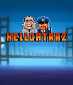 Увлекательный изображение Hellcatraz от Relax Gaming, демонстрирующий яркую графику и инновационные игровые функции. Исследуйте приключение с тематикой тюрьмы слотов с иконками вроде охранников, заключенных и ключей.